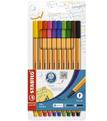STABILO point 88 Fineliner 10er Pack für 5,60€ (Vergleich: 9,27€)