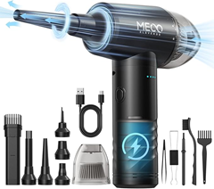 MECO ELEVERDE 2-in-1 Staubsauger & Druckluftspray für 25,29€