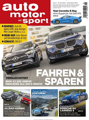 auto motor und sport Jahresabo (27 Ausgaben) für 140,80€ + bis zu 120€ Prämie