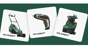 eBay: 10% auf Bosch Home & Garden