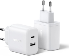 UGREEN USB-C Ladegerät 2er-Pack mit max. 20W für 11,98€ (Vergleich: 14,99€)