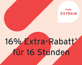 Tchibo & nur heute bis 23 Uhr: 16% Extra-Rabatt auf fast alle Artikel im Sale
