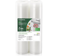 Bonsenkitchen Vakuumierbeutel (2 Rollen 30×600 cm) für 9,34€