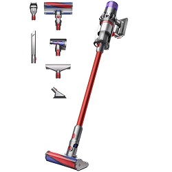 [Refurbished] Dyson V11 Fluffy Kabelloser Staubsauger Nickel/Rot für 339€ (Vergleich: 438,99€)