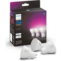 3er-Pack Philips Hue White & Color Ambiance GU10 LED Spot (350 lm) für 105,91€ (Vergleich: 117,99€)