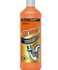 Drano (Mr Muscle) Power Gel Rohrfrei (1000 ml) für 2,69€