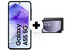 [Top] Samsung Galaxy A55 5G + Galaxy Tab A9+ Wi-Fi für nur 29€ mit Telefonica Allnet Flat 7 GB 5G für nur 9,99€/Monat