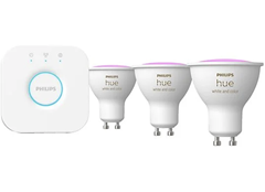 Philips Hue GU10 Starterset inkl. Bridge für 99 € (Vergleich: 150,25 €)