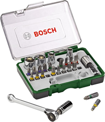 Bosch 27tlg. Schrauberbit- und Ratschen-Set für 15,99€ (Ersparnis 24%)