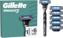 Gillette Mach3 Rasierer mit 6 Klingen für 12,69€ (Vergleich: 18,88€)