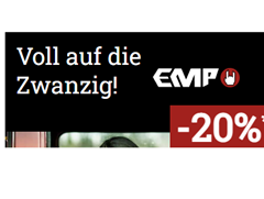 [nur heute] 20% Rabatt auf fast Alles bei EMP ab 39,99€