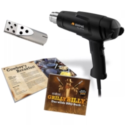 Steinel Heißluftpistole HL 1821 mit BBQ Kochbuch für 19,99€ (Vergleich: 29,99€)