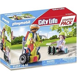 Playmobil City Life Rettung mit Balance-Racer (71257) für 4,99€ (Vergleich: 9,49€)