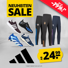 SportSpar: adidas Neuheiten Sale mit bis zu 79% Rabatt