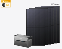 Anker SOLIX Solarbank 3 E2700 Pro + 3510Wp Bifaziales Solarmodul (6 x 585Wp) + Anker SOLIX Smarter Zähler für 1.999,20€