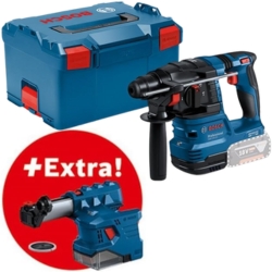 Bosch Professional 18V System Akku-Bohrhammer GBH 18V-22 in L-Boxx + gratis Absaugung GDE 18V-12 für 185,99€ (Vergleich: 224,90€)