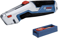 Bosch Professional Universalmesser + 10 Klingen für 14,99€ (Vergleich: 21,99€, Ersparnis 32%)