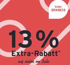 Tchibo: 13% Extra-Rabatt auf fast alle Artikel im Sale