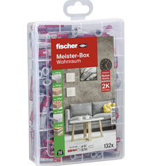 fischer Meister-Box Wohnraum (132-tlg.) für 10,43€ (Vergleich: 16,98€ – Ersparnis 38%)