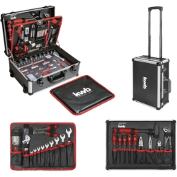 kwb Werkzeugkoffer mit Trolley-Funktion, 175-teilig für 119,99€ (Vergleich: 137,99€)