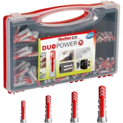 Fischer Red-Box DuoPower, Sortimentsbox mit 280 DuoPower Dübeln für 19,69€ (Vergleich: 27,17€)