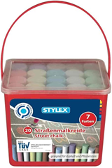 Stylex Straßenkreide (20er Eimer) für 1,99€