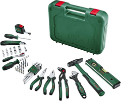 Bosch Handwerkzeug-Set 52-tlg. für 89,99€ (Vergleich: 107,10€)