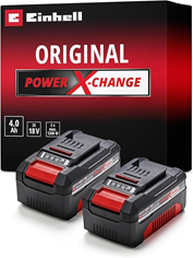 Einhell PXC-Twinpack 4,0 Ah (2x 18V) für 50,99€ (Vergleich: 59,20€)