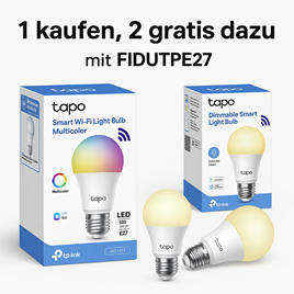 TP Link Lampen: 1 kaufen, 2 gratis dazu = 3,33€ pro smarter Lampe
