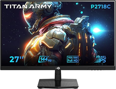 Titan Army P2718C 27″ Gaming Monitor (144Hz, IPS) für 99,99€