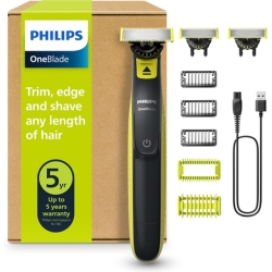 Philips OneBlade 360 Face & Body inkl. 3x 360 Klingen für 37,99€ (Vergleich: 52,49€)