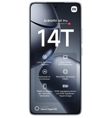 Xiaomi 14T Pro (512 GB) für 29€ mit der Telekom Allnet Flat mit 20 GB 5G für 19,99 €/Monat +50€ Wechselbonus