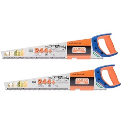 Bahco Handsäge 244P-22-U7-HP (550mm) im Doppelpack für 30,90€ (Vergleich: 42,93€)