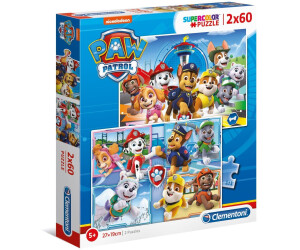 Clementoni Paw Patrol Puzzle-Set (2 × 60 Teile) für 5,99€ (Vergleich: 9,99€)
