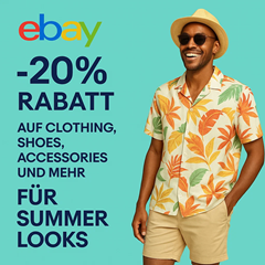eBay: -20% auf ausgewählte Sommerlooks