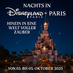 Disneyland® Paris (03.–05.10.2025) mit 2 Übernachtungen & 3 Tagen Parkeintritt für 446€ pro Person + exklusive Öffnung von 21 Uhr bis 1 Uhr