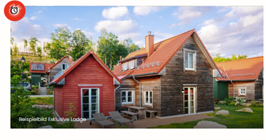 2 Nächte in einer privaten Lodge im Harzresort ,,Das Schierke” ab 164€ pro Unterkunft