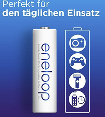 eneloop AA + AAA Akku 8er-Pack (je 4 Stück) für 16,35€