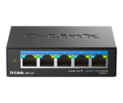 D-LINK DMS-105 5-Port Multi-Gigabit Switch für 59€ (VG: 80€)