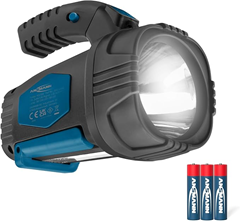 ANSMANN LED Handscheinwerfer für 12,99€ (VG: 17,99€)