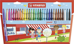 STABILO power Filzstift 30er Pack für 8,64€ (VG: 10,40€)