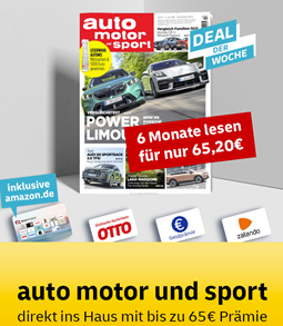„auto motor und sport“ Prämienabo für 65,20€ für 6 Monate + bis zu 65€ Prämie