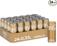 Coca-Cola Vanilla (24 × 330 ml Dosen) für nur 15,29€ = 64 Cent je Dose