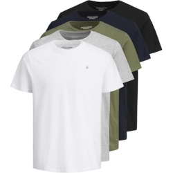 5er-Pack Jack & Jones Herren T-Shirts für 31,12€ (Vergleich: 44,14€)