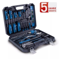 88-teiliger Scheppach Werkzeugkoffer TB90 mit Zangen Schraubendreher Bits Adapter für 32,90€ (Vergleich: 39,80€)