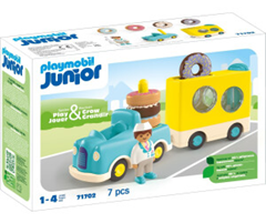 PLAYMOBIL JUNIOR „Verrückter Donut Truck“ für 15,99€ (Vergleich 21,99€)
