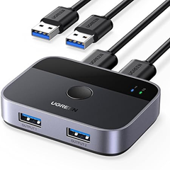 UGREEN USB Switch 2PC 2 In 2 Out für 16,99€