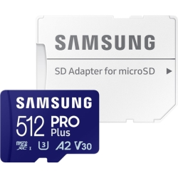 512 GB Samsung PRO Plus microSD-Karte + SD-Adapter für 36,90€ (Vergleich: 53,99€)