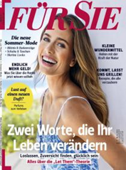 „FÜR SIE“ Jahresabo (24 Ausgaben) für 104,20€ + bis zu 100€ Prämie