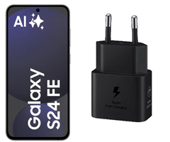 Samsung Galaxy S24 FE inkl. 25W USB-C Ladegerät für 1€ mit 10GB 5G o2 Allnet Flat für 14,99€/Monat